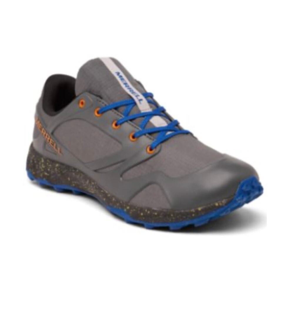Merrell Big Boys Altalight Hiking Sneakers Shoes Outdoor Gray Blue Size 2.5